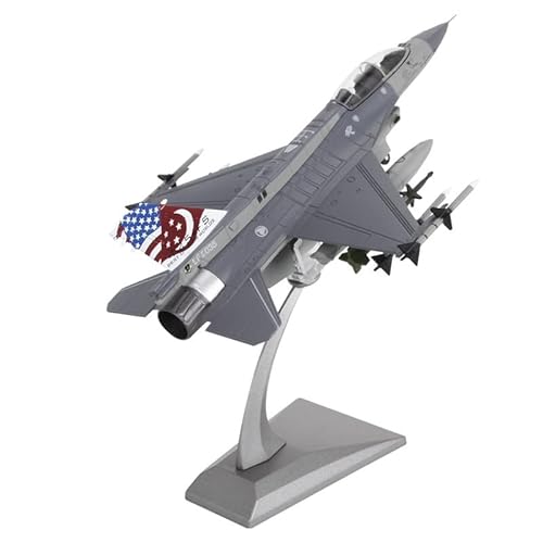 ZYAURA Umweltbild Für: Druckgusslegierungsflugzeug 1/72 Aviation 2016 Amerikanisches F-16D Block52 Flugzeugmodell von ZYAURA