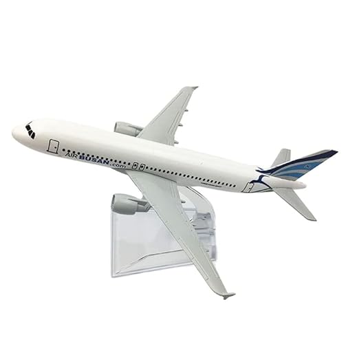ZYAURA Umweltbild Für: Flugzeuge im Maßstab 1:400 Airbus 320 A320 Busan Airline Airbusan Air von ZYAURA