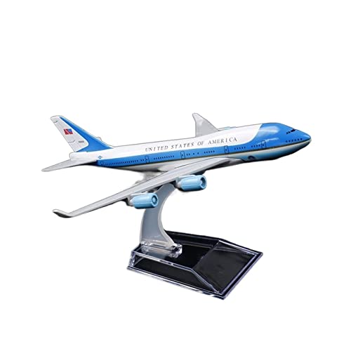 ZYAURA Umweltbild Für: Flugzeugmodell der US Air Force One, Boeing 747, Druckguss-Flugzeugmodell for Sammeln von ZYAURA