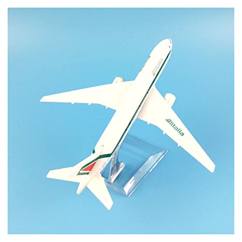 ZYAURA Umweltbild Für: Italienisches Boeing 777-Flugzeugmodell, Flugzeugmodell aus Metalldruckguss im Maßstab 1:400 von ZYAURA