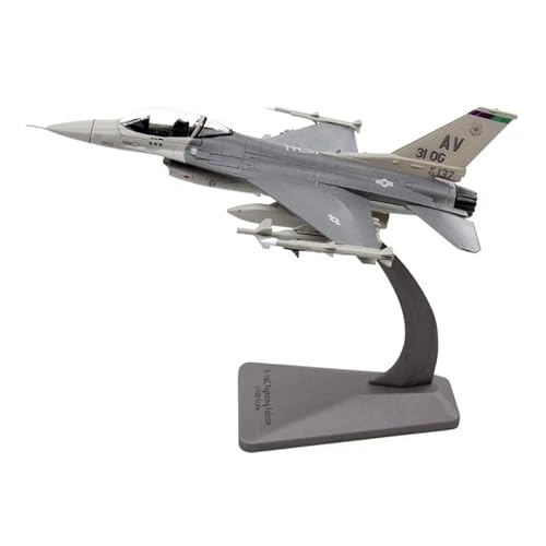 ZYAURA Umweltbild Für: Jason Tutu AF1 US Air Force F-16C Fighter Falcon 31st Wing F16 Flugzeugmodell aus Druckgussmetall von ZYAURA