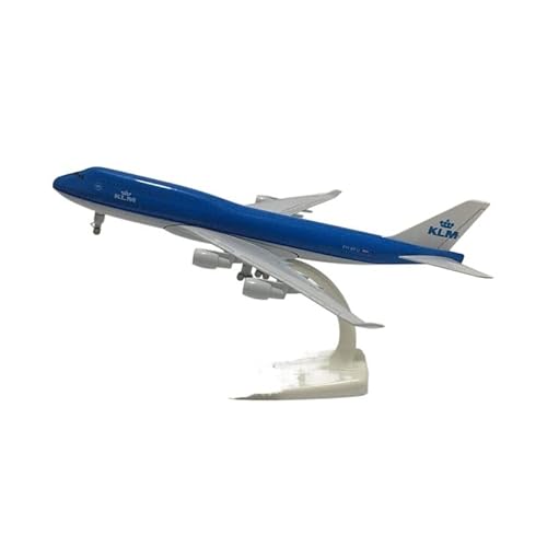 ZYAURA Umweltbild Für: KLM Boeing 747 Flugzeugmodell, Flugzeugmodell, Flugzeugmodell, Druckguss-Metallflugzeug im Maßstab 1:300 von ZYAURA
