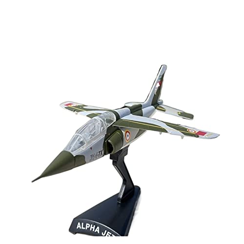 ZYAURA Umweltbild Für: Klassisches Alpha-Jet-Flugzeugmodell aus Druckgusslegierung im Maßstab 1:100 von ZYAURA