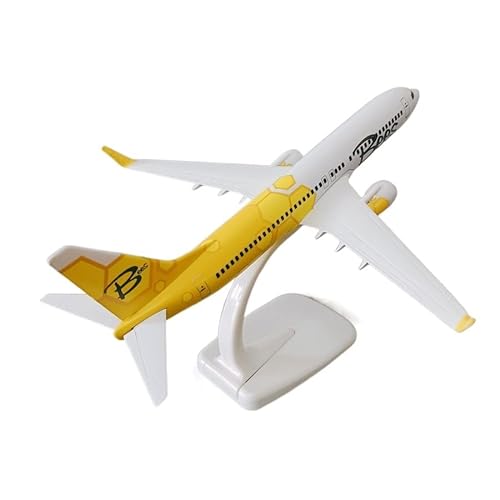 ZYAURA Umweltbild Für: Legierungsmetall, ukrainisches Airbee Airlines Boeing 737 B737 Flugzeugmodell, Druckguss von ZYAURA