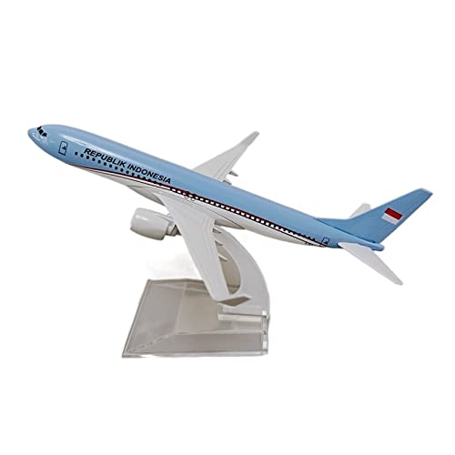 ZYAURA Umweltbild Für: Legierungsmetall Air Republik Indonesia Airlines Boeing 737 B737 Flugzeugmodellhalterung Flugzeuge von ZYAURA