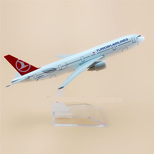 ZYAURA Umweltbild Für: Legierungsmetall Air Turkey Boeing 777 Druckguss-Flugzeugmodell 1:400 ZYAURA Umweltbild Für: Legierungsmetall Air Turkey Boeing 777 Druckguss-Flugzeugmodell 1:400 von ZYAURA