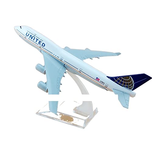 ZYAURA Umweltbild Für: Legierungsmetall Air United B747 Airline Boeing 747 Airline-Flugzeugmodell von ZYAURA