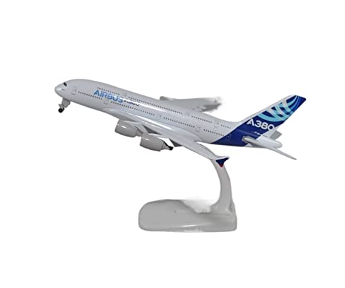 ZYAURA Umweltbild Für: Legierungsmetall Airbus A380 Airline Flugzeugmodell Flugzeugmodell Druckgussflugzeug ZYAURA Umweltbild Für: Legierungsmetall Airbus A380 Airline Flugzeugmodell Flugzeugmodell Druckgussflugzeug von ZYAURA