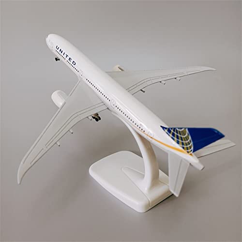 ZYAURA Umweltbild Für: Legierungsmetall American Airlines United Airlines B787 Boeing 787 Flugzeugmodell Airways Druckguss-Flugzeugmodell von ZYAURA