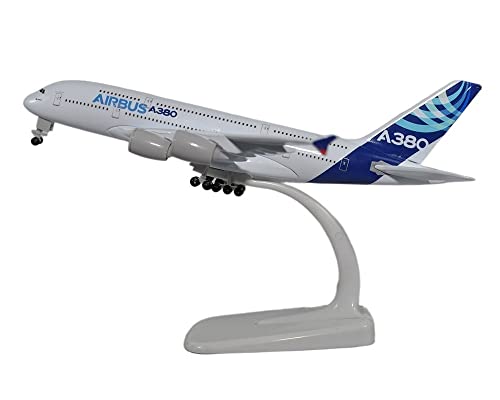 ZYAURA Umweltbild Für: Legierungsmetall Originalmodell Prototyp Airbus A380 Flugzeugmodell Druckgussflugzeug von ZYAURA
