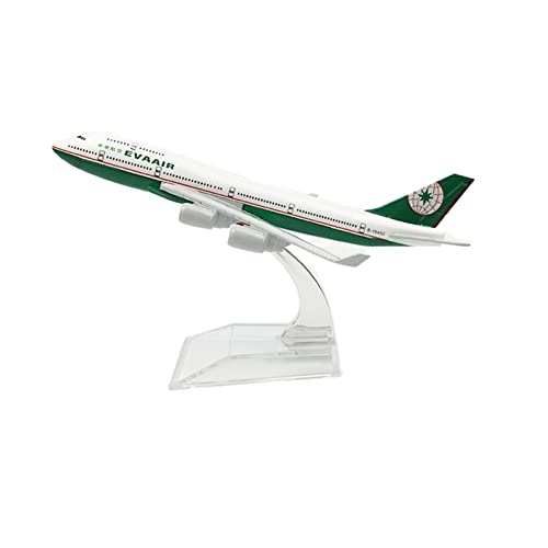 ZYAURA Umweltbild Für: Legierungsmetall Taiwan Eva Air B747 400 Modell Boeing 747 Flugzeugmodell ZYAURA Umweltbild Für: Legierungsmetall Taiwan Eva Air B747 400 Modell Boeing 747 Flugzeugmodell von ZYAURA