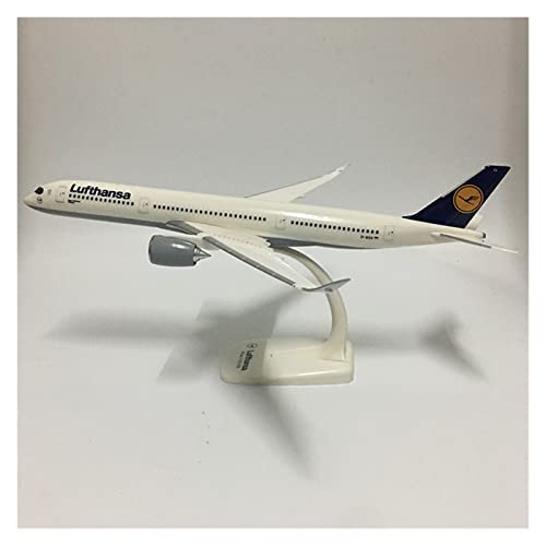 ZYAURA Umweltbild Für: Lufthansa Airbus A350 Flugzeugmodell, zusammengebautes Flugzeugmodell aus Kunststoff im Maßstab 1:250 von ZYAURA