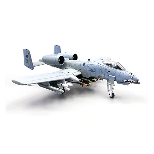 ZYAURA Umweltbild Für: Maßstab 1:100 A-10C Tank Killer A10 Fighter Combat Druckguss-Modellflugzeug-Sturmflugzeug von ZYAURA