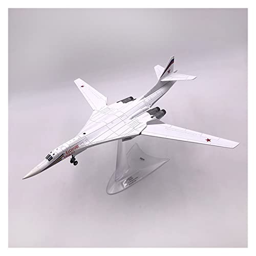 ZYAURA Umweltbild Für: Maßstab 1:200, Legierungsdruckguss-Modell des russischen strategischen Tu-160-Bombers, militärisches Kampfflugzeug von ZYAURA