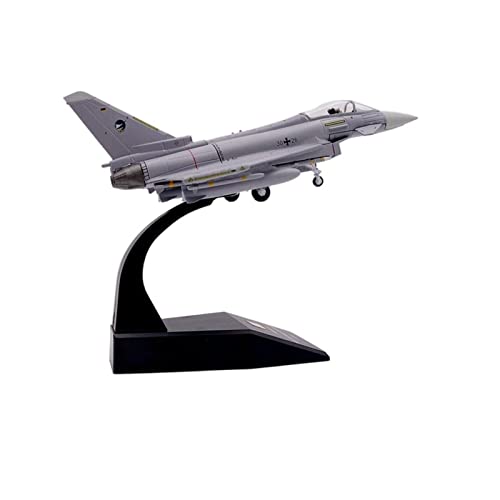 ZYAURA Umweltbild Für: Modellflugzeug Luftwaffe Typhoon EF2000 Eurofighter aus Metall im Maßstab 1:100 von ZYAURA