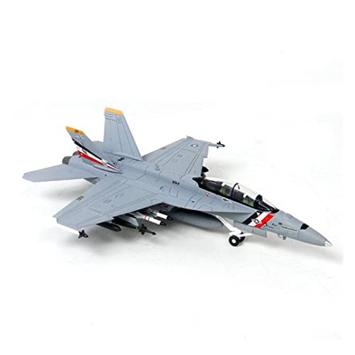 ZYAURA Umweltbild Für: Navy Army F/A-18F Strike Fighter Honeyt F18 Combat Falcon Flugzeugmodell im Maßstab 1:100 von ZYAURA