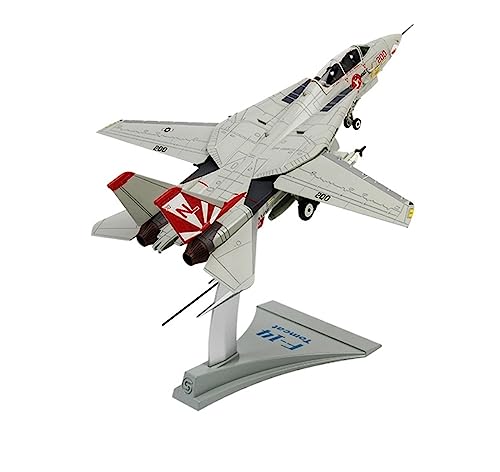 ZYAURA Umweltbild Für: Navy Army F14 VF-111Tomcat Fighter-Modell im Maßstab 1:72 aus Gussmetalllegierung von ZYAURA