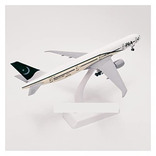 ZYAURA Umweltbild Für: Pakistan Pia B777 Airlines Boeing 777 Airlines Flugzeugmodell aus Metalllegierung von ZYAURA