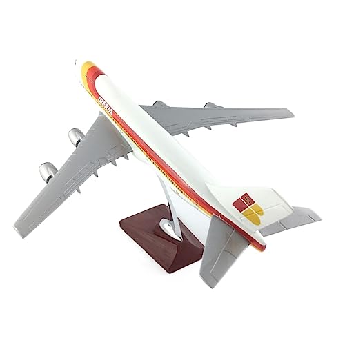 ZYAURA Umweltbild Für: Passagierflugzeug 45-47 cm Eiberia 747 Modellflugzeugmodell Metallmodell von ZYAURA