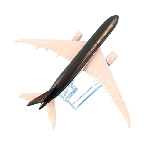ZYAURA Umweltbild Für: Royal Jordan Flugzeugmodell aus Metalllegierung 1: 400 Air Jordan Modell von ZYAURA
