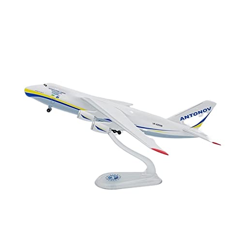 ZYAURA Umweltbild Für: Sowjetisches Transportflugzeugmodell Antonov An-124 aus Druckguss-Kunststoff im Maßstab 1:400 von ZYAURA