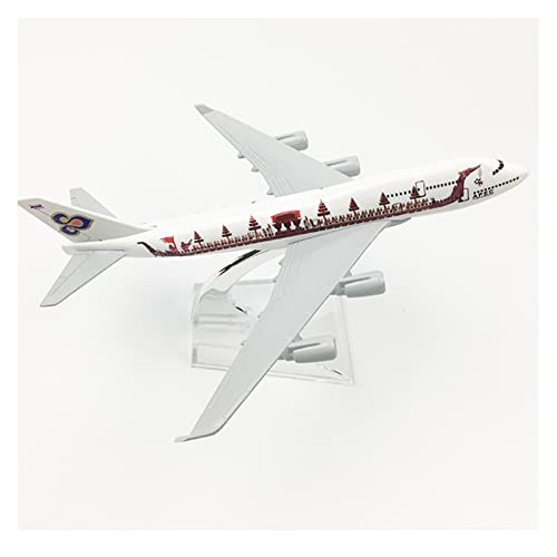 ZYAURA Umweltbild Für: Thai Dragon Boat Airlines Boeing 747-Flugzeugmodell aus Metalllegierungsdruckguss im Maßstab 1:400 von ZYAURA