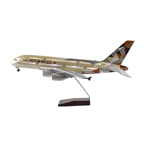 ZYAURA Umweltbild Für: Vereinigte Arabische Emirate Airbus 380 Flugzeugmodell 1/160 Druckguss-Harz-Flugzeugmodell ZYAURA Umweltbild Für: Vereinigte Arabische Emirate Airbus 380 Flugzeugmodell 1/160 Druckguss-Harz-Flugzeugmodell von ZYAURA