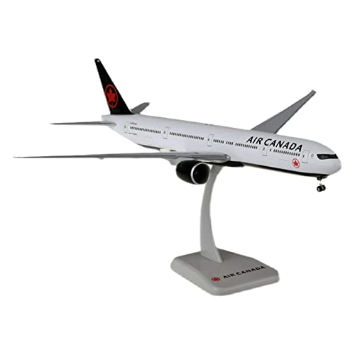 ZYAURA Umweltbild Für: Zusammengebautes Modell des Air Canada-Flugzeugs B777-300ER aus ABS-Kunststoff im Maßstab 1:200 von ZYAURA