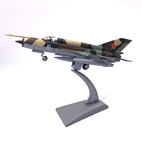 ZYAURA Umweltbild Für: ehemaliges Kampfflugzeug der sowjetischen Luftwaffe MIG-21, Legierungsmodell 1:72, Metallflugzeug von ZYAURA