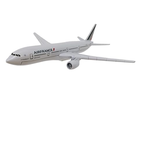 ZYAURA Umweltbild Für: französisches Flugzeugmodell aus legiertem Metall, französisches Boeing 777 B777-Flugzeugmodell von ZYAURA