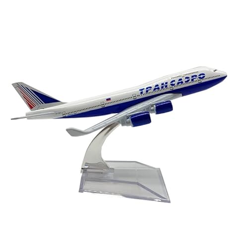 ZYAURA Umweltbild Für:Transaero Airlines 747 16Cm 1:400B747 Modell Legierung Flugzeug Spielzeug Modell von ZYAURA