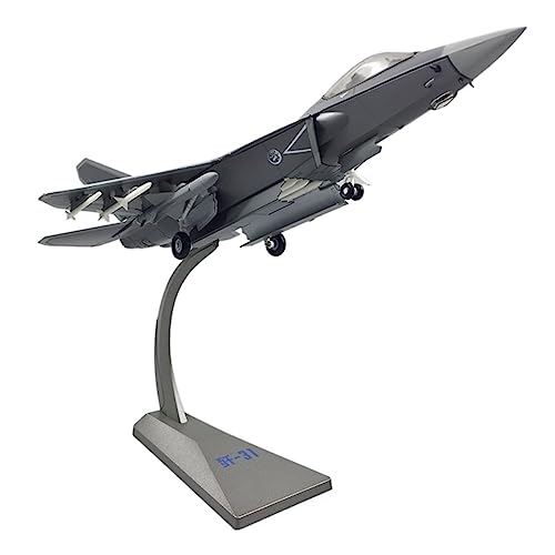 ZYAURA Umweltbild Verwendet für: Druckguss 1:36/1:72 J-31 Flugzeugsimulation Legierung J-31 Kämpfer Militärmodell Kämpfer von ZYAURA