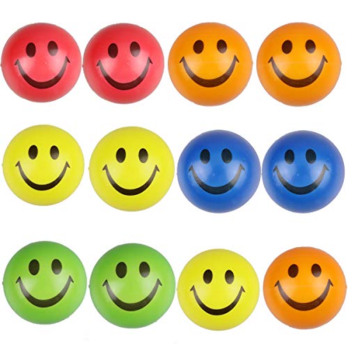 ZYDTRIP Squishy Spielzeugball, 12 Stück Stressabbaukugel Anti-Stress-Spielzeugkugeln für Kinder und Erwachsene von ZYDTRIP