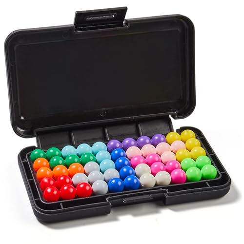 ZYEKIU Kinder Iq Puzzle, Smart Games mit 120 Arten von Herausforderungen, Interessant Konzentrationsspiele, Logik Spiele für Unterwegs, Reisespiele Kinder, Iq Spiele Spiele ab 6 Jahre von ZYEKIU