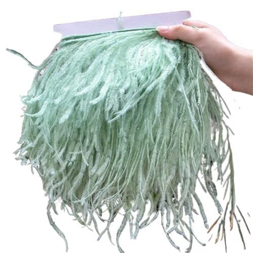 1 Meter Straußenfederbesatz 10–15/15–18/18–22 cm Federn-Fransenband for Zuhause, Party, Kleid, Nähen, Hochzeitsdekoration für Bastelarbeiten Hochzeit Party Dekoration(Lake Blue,18-22 cm 7-9 inches) 1 Meter Straußenfederbesatz 10–15/15–18/18–22 cm Federn-Fransenband for Zuhause, Party, Kleid, Nähen, Hochzeitsdekoration für Bastelarbeiten Hochzeit Party Dekoration(Lake Blue,18-22 cm 7-9 inches) von ZYFHYU