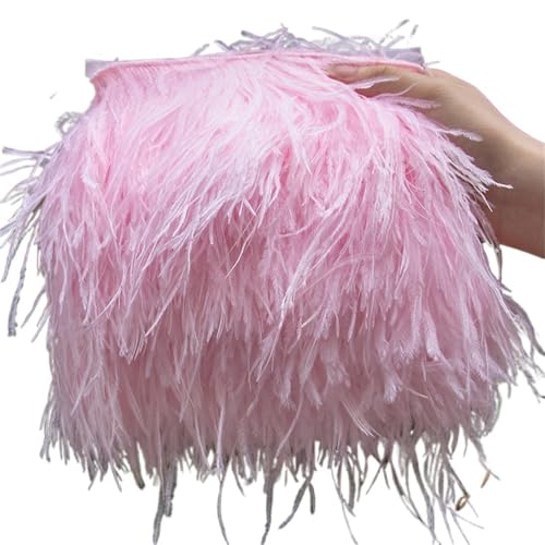 1 Meter Straußenfederbesatz 10–15/15–18/18–22 cm Federn-Fransenband for Zuhause, Party, Kleid, Nähen, Hochzeitsdekoration für Bastelarbeiten Hochzeit Party Dekoration(Light purple,10-15 cm 4-6 inches) 1 Meter Straußenfederbesatz 10–15/15–18/18–22 cm Federn-Fransenband for Zuhause, Party, Kleid, Nähen, Hochzeitsdekoration für Bastelarbeiten Hochzeit Party Dekoration(Light purple,10-15 cm 4-6 inches) von ZYFHYU