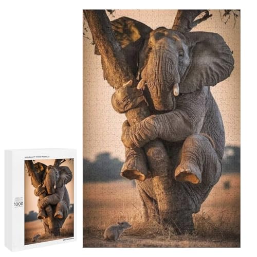 African Elephant 1000 Teile Puzzles Für Erwachsene Und Kinder Ab 12 Jahren 1000 PCS African Elephant 1000 Teile Puzzles Für Erwachsene Und Kinder Ab 12 Jahren 1000 PCS von ZYGAOKDD