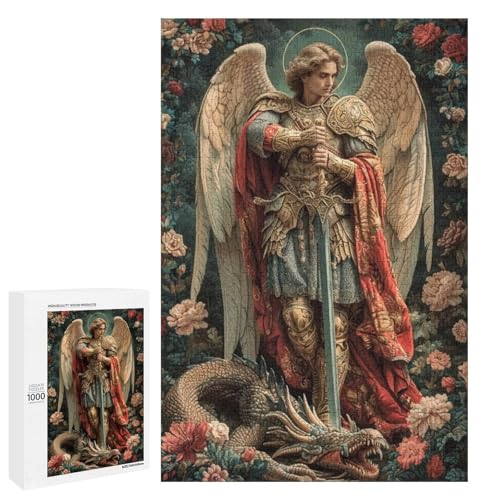 Angel Vs. Dragon 1000 Teile Puzzles Für Erwachsene Und Kinder Ab 12 Jahren 1000 PCS von ZYGAOKDD