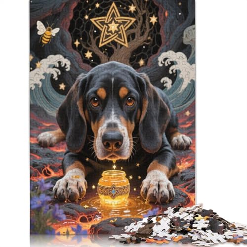 Beagle Puzzlespiele Für Erwachsene 1000 Jigsaws 1000 Teile Puzzles Für Erwachsene Geschenke 1000pcs (75x50cm) von ZYGAOKDD