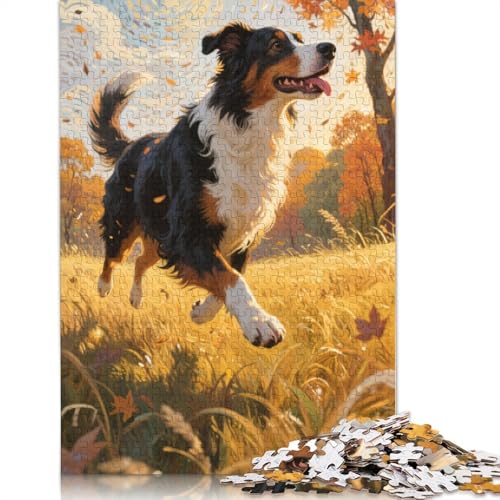 Bernese Mountain Dog Puzzlespiele Für Erwachsene 1000 Jigsaws 1000 Teile Puzzles Für Erwachsene Geschenke 1000pcs (75x50cm) von ZYGAOKDD