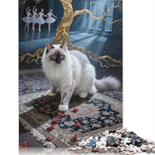 Birman Puzzlespiele Für Erwachsene 1000 Jigsaws 1000 Teile Puzzles Für Erwachsene Geschenke 1000pcs (75x50cm) von ZYGAOKDD