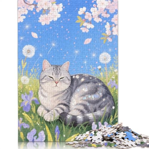 British Shorthair 1000 Teile Puzzles Für Erwachsene Und Kinder Ab 12 Jahren 1000pcs (75x50cm) von ZYGAOKDD