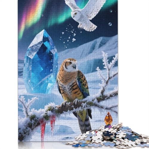 Budgerigar 1000 Teile Puzzles Für Erwachsene Und Kinder Ab 12 Jahren 1000pcs (75x50cm) von ZYGAOKDD