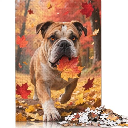 Bulldog 1000 Teile Puzzles Für Erwachsene Puzzles Für Erwachsene 1000 1000pcs (75x50cm) von ZYGAOKDD