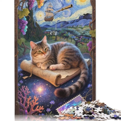 Chartreux Puzzles 1000 Stück Für Erwachsene Puzzles Für Erwachsene 1000 Stück Puzzle Lernspiele Heimdekoration Puzzle 1000pcs (75x50cm) von ZYGAOKDD