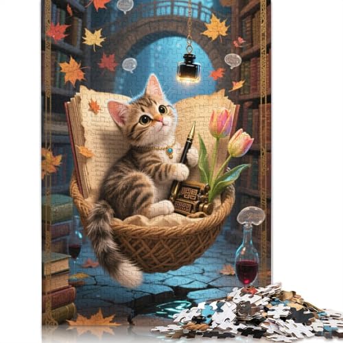 Chartreux Puzzlespiele Für Erwachsene 1000 Jigsaws 1000 Teile Puzzles Für Erwachsene Geschenke 1000pcs (75x50cm) von ZYGAOKDD