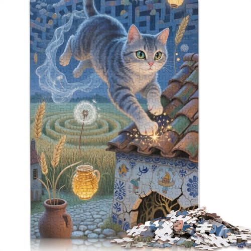 Chartreux Puzzlespiele Für Erwachsene 1000 Jigsaws 1000 Teile Puzzles Für Erwachsene Geschenke 1000pcs (75x50cm) von ZYGAOKDD