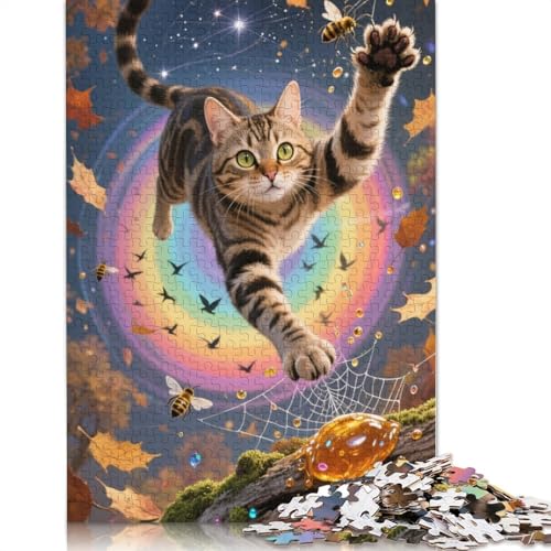 Chartreux Puzzlespiele Für Erwachsene 1000 Jigsaws 1000 Teile Puzzles Für Erwachsene Geschenke 1000pcs (75x50cm) von ZYGAOKDD