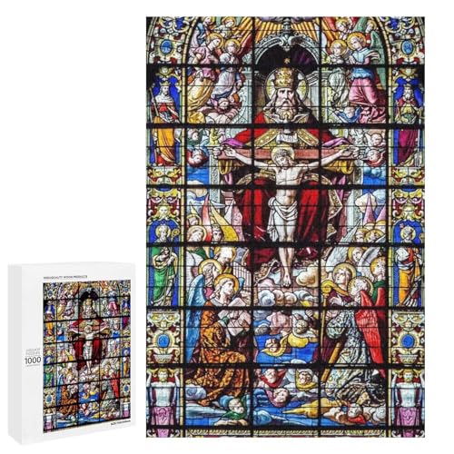 Church Fresco 1000 Teile Puzzles Für Erwachsene Und Kinder Ab 12 Jahren 1000 PCS von ZYGAOKDD