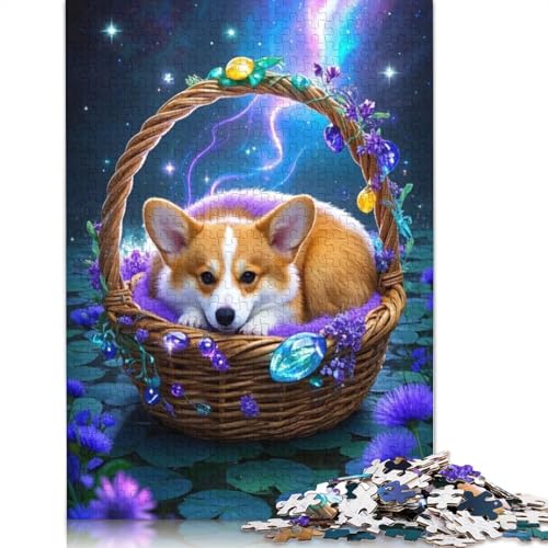 Corgi Puzzles 1000 Stück Für Erwachsene Puzzles Für Erwachsene 1000 Stück Puzzle Lernspiele Heimdekoration Puzzle 1000pcs (75x50cm) von ZYGAOKDD